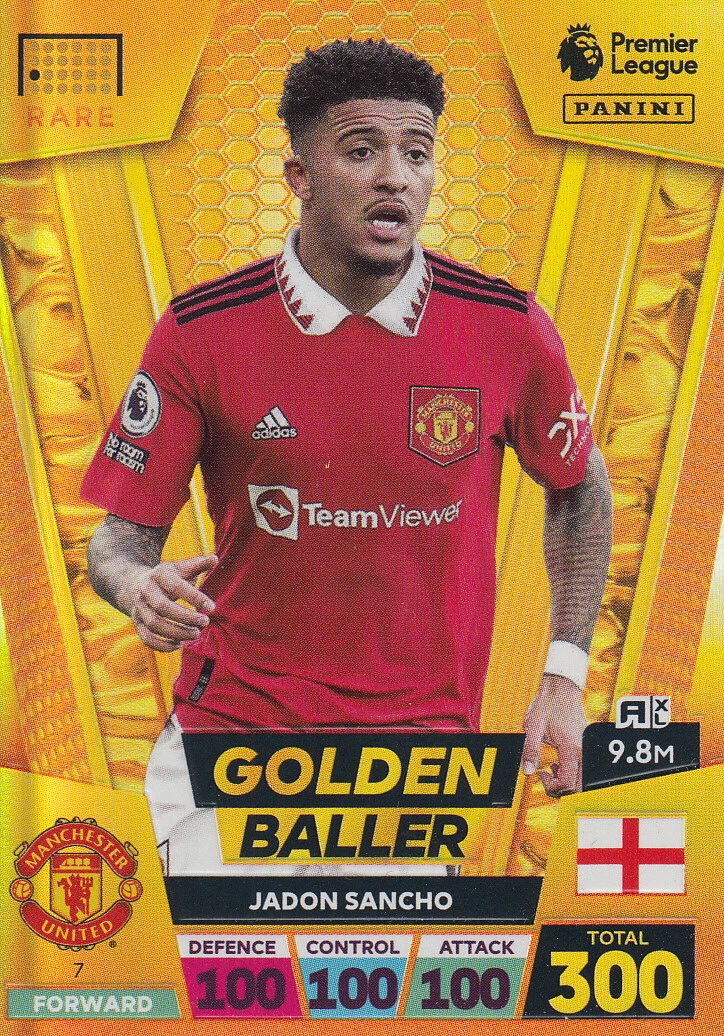 JADON SANCHO #7 MANCHESTER UNITED