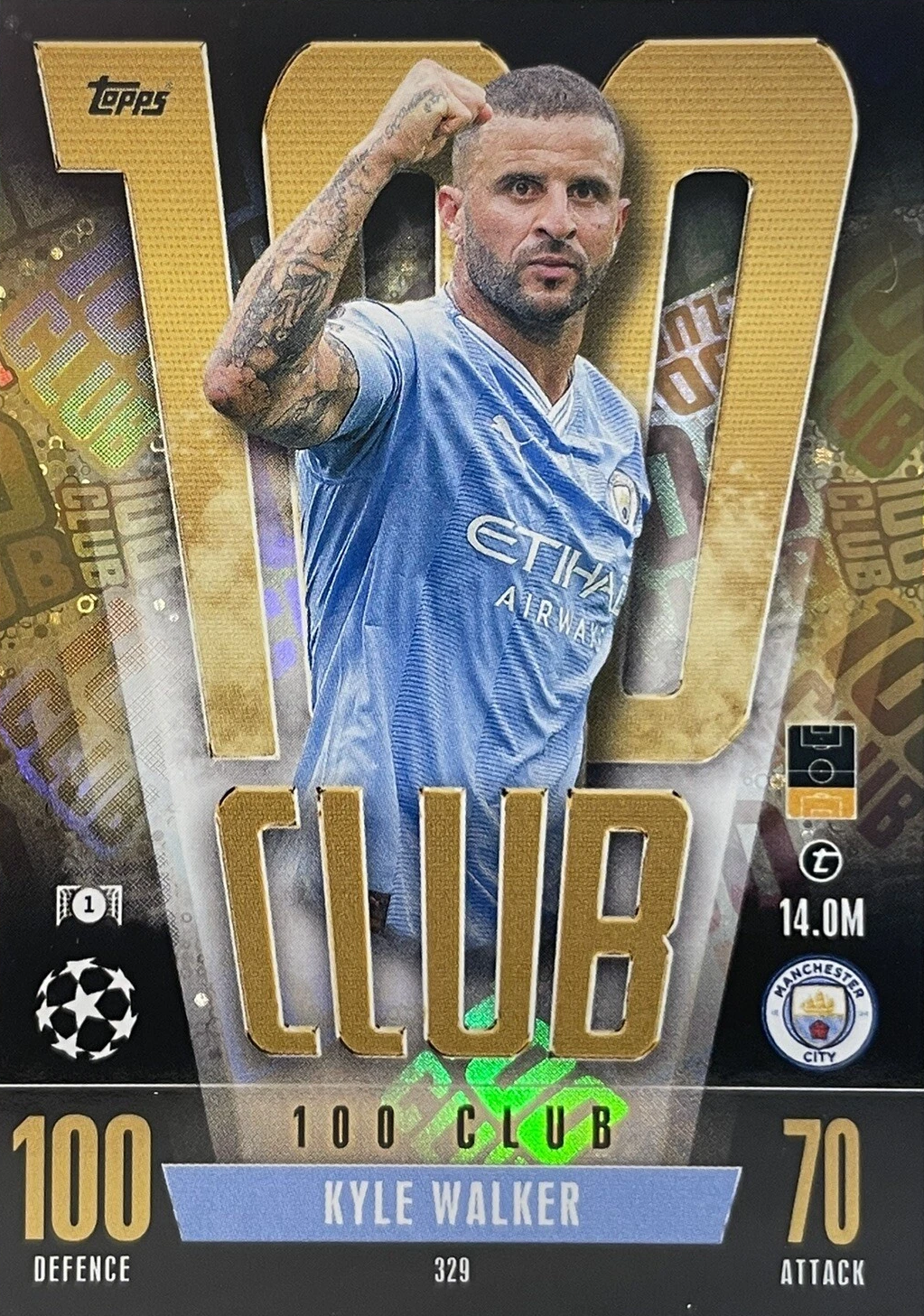 KYLE WALKER #329 MANCHESTER CITY