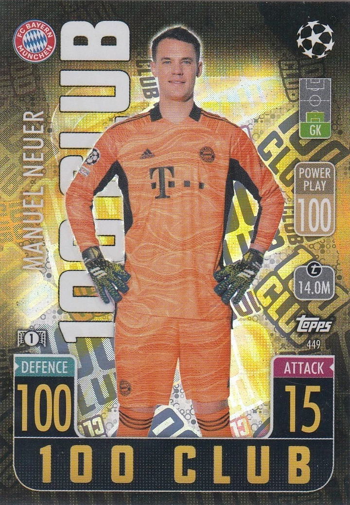 MANUEL NEUER #449 BAYERN MUNICH