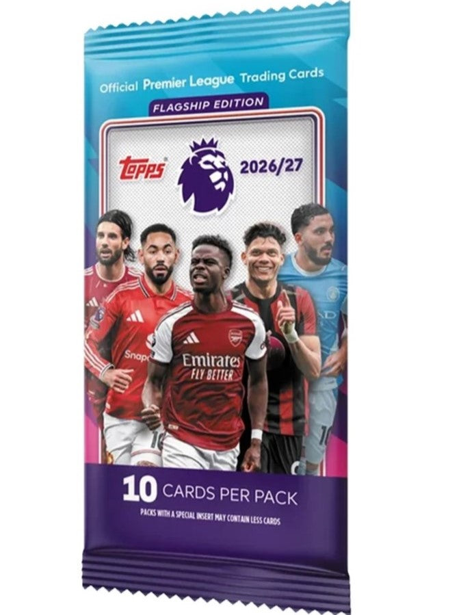Topps Premier League 2026/2027 Flagship Edition - Single Pack