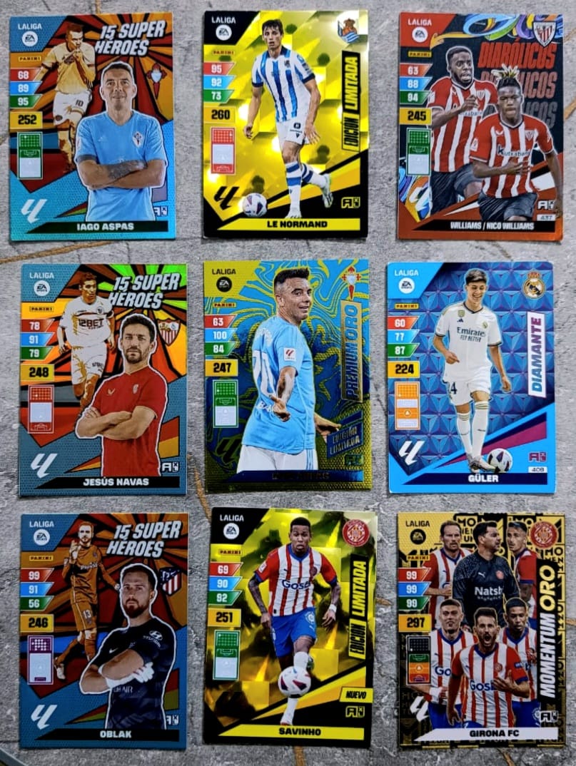 LALIGA 2023/24 Panini Adrenalyn XL - 30 Cards