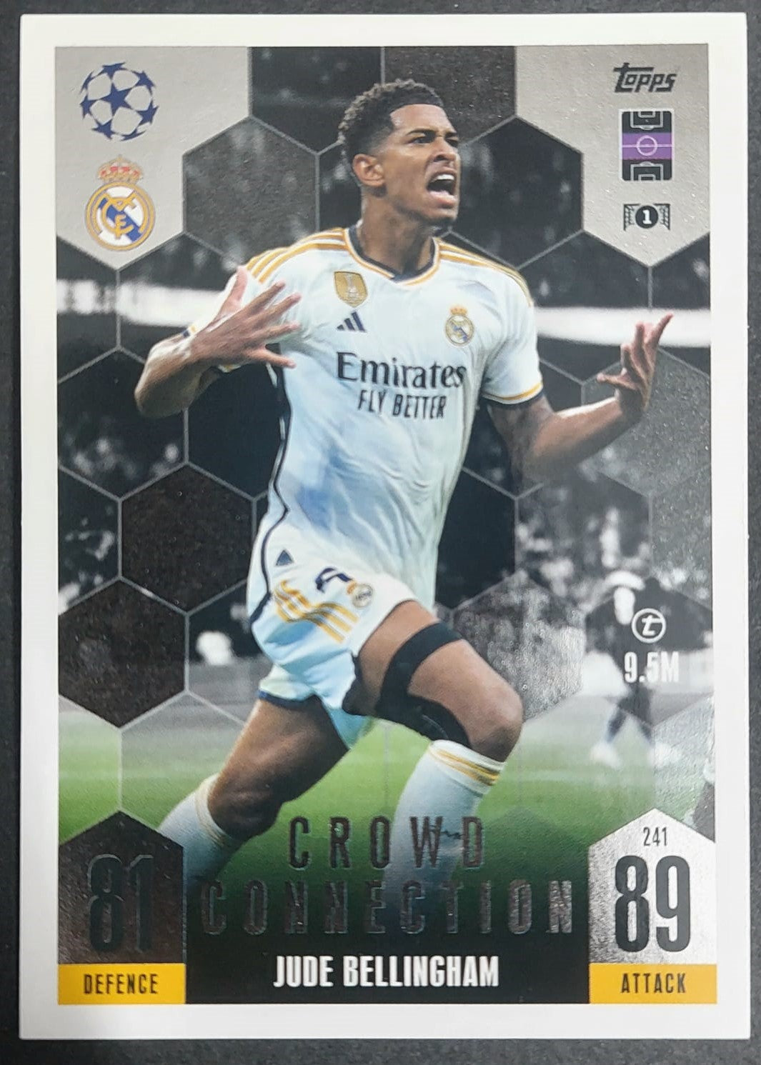 JUDE BELLINGHAM – CROWD CONNECTION, #241, REAL MADRID