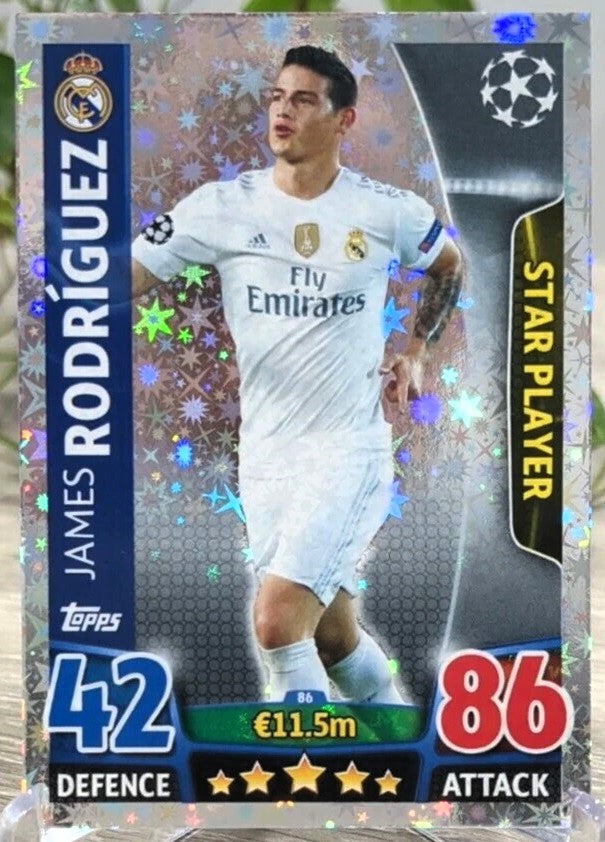 JAMES RODRÍGUEZ – STAR PLAYER, #86, REAL MADRID