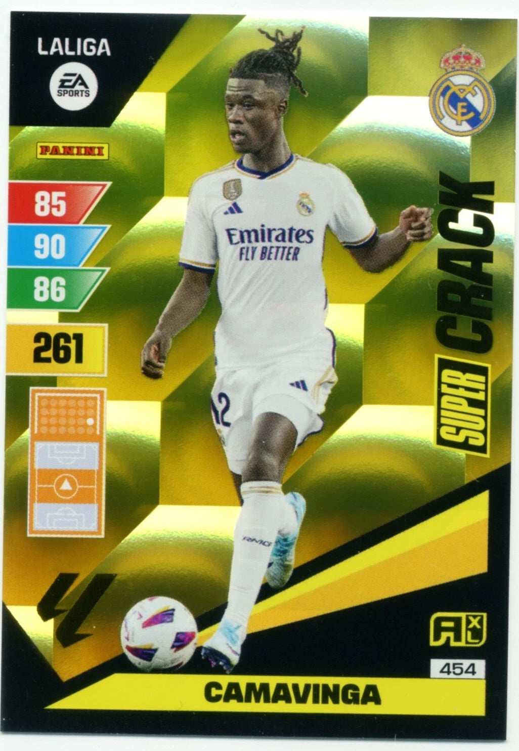 EDUARDO CAMAVINGA – SUPER CRACK, #454, REAL MADRID