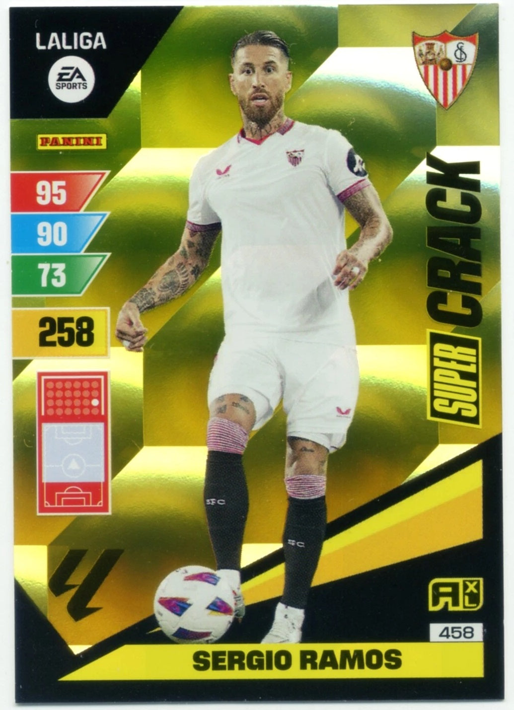 SERGIO RAMOS – SUPER CRACK, #258, SEVILLA FC