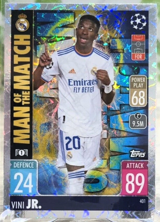 VINÍCIUS JR. – MAN OF THE MATCH, #401, REAL MADRID