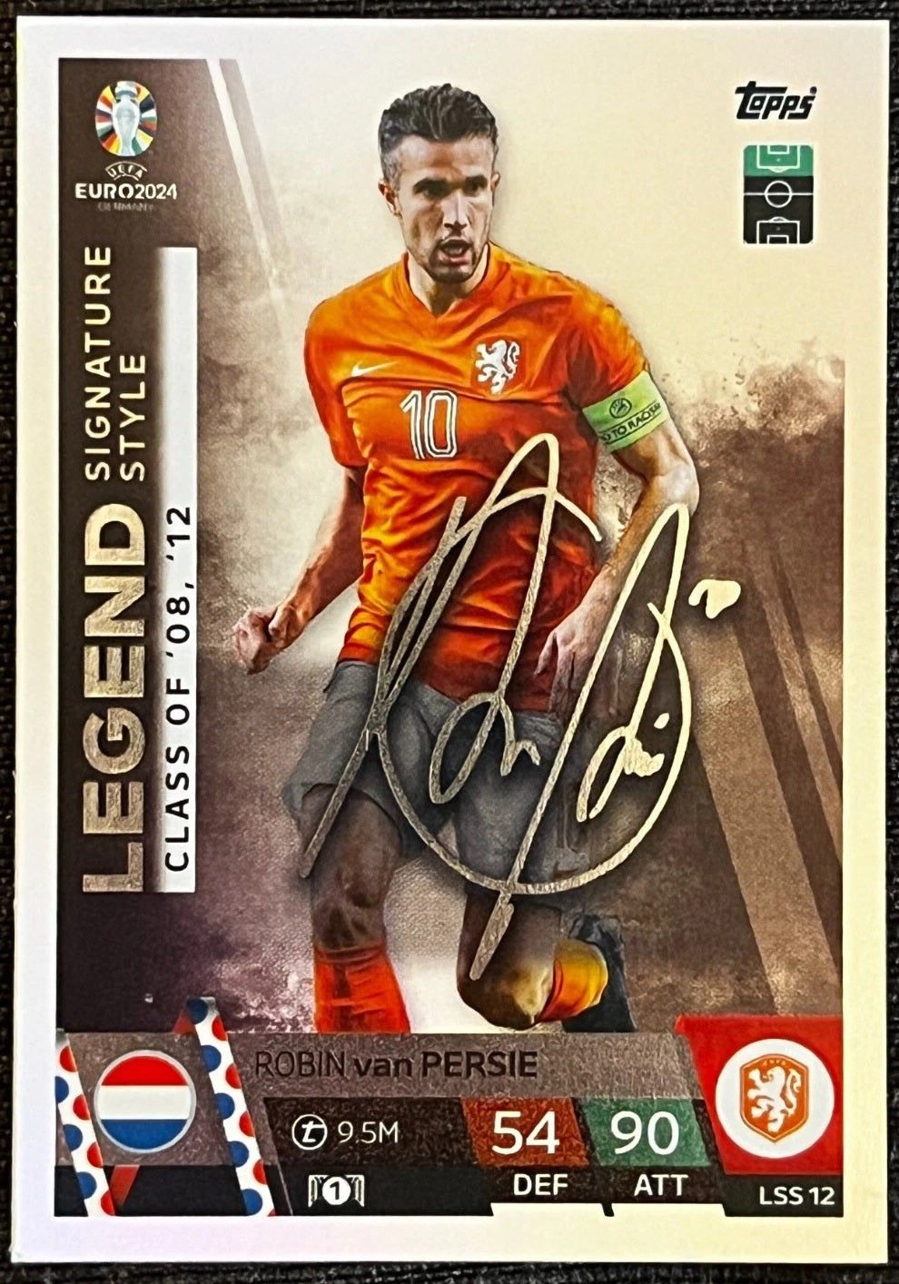 ROBIN VAN PERSIE – LEGEND SIGNATURE STYLE, #LSS12, NETHERLANDS