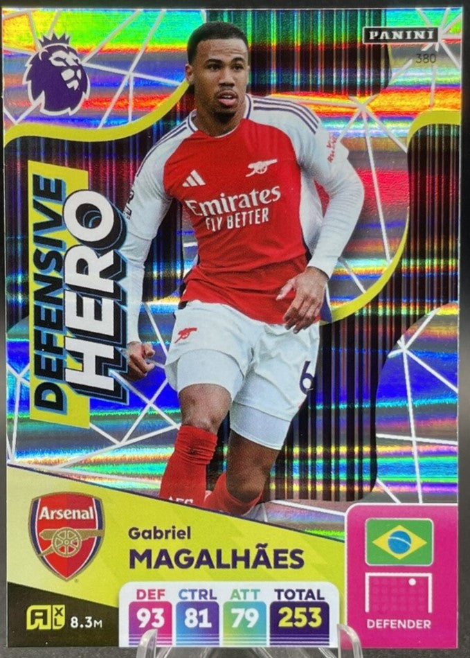 GABRIEL MAGALHÃES – DEFENSIVE HERO, #380, ARSENAL