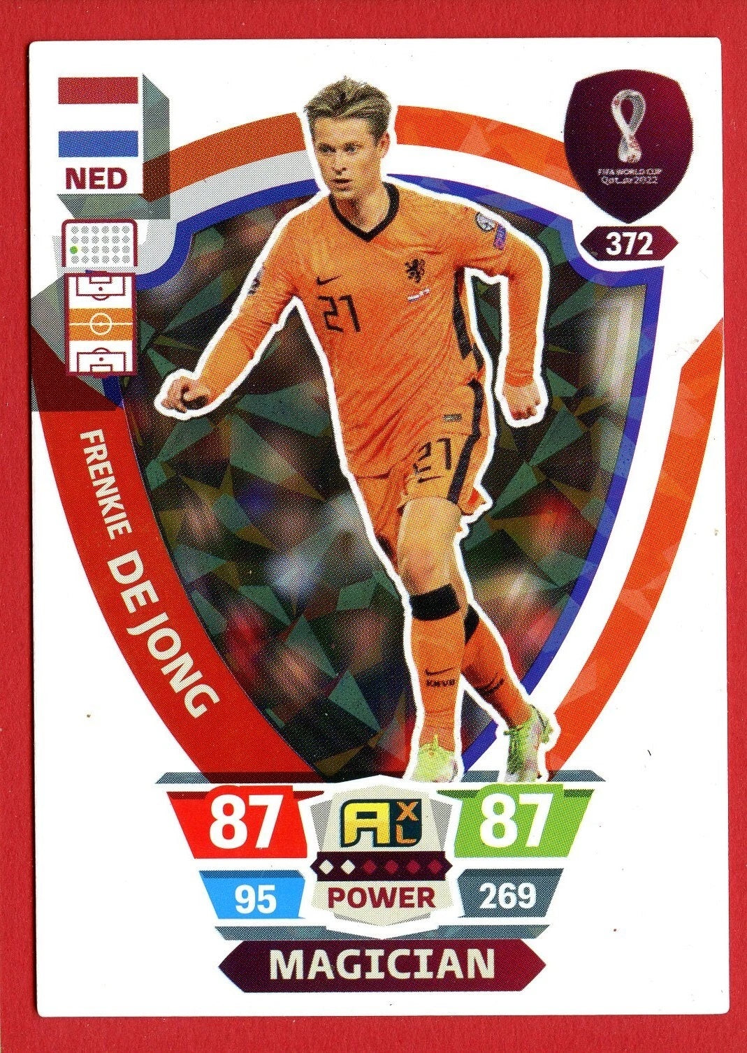 FRENKIE DE JONG – MAGICIAN, #372, NETHERLANDS