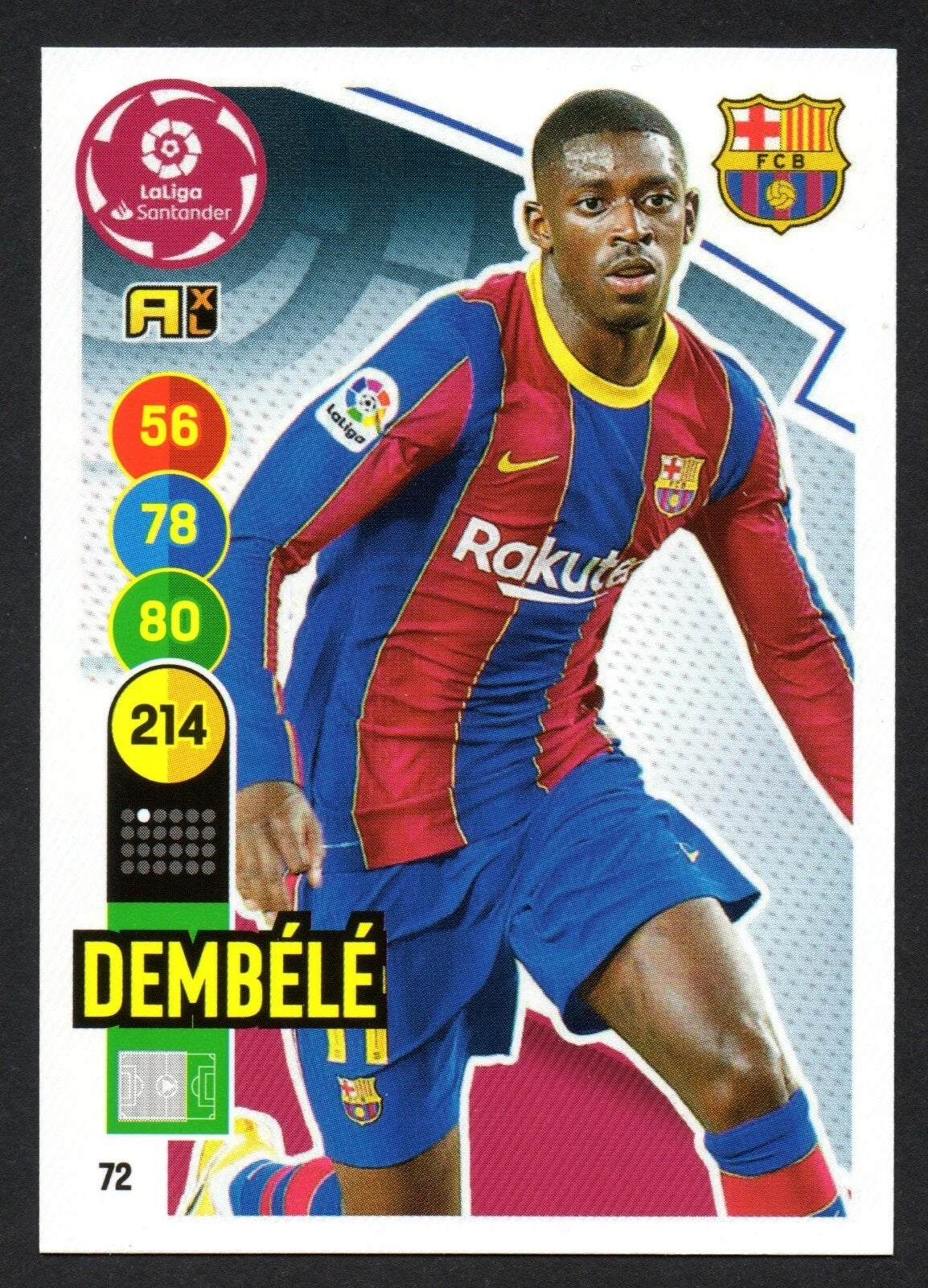 OUSMANE DEMBÉLÉ – TEAM MATE, #72, BARCELONA