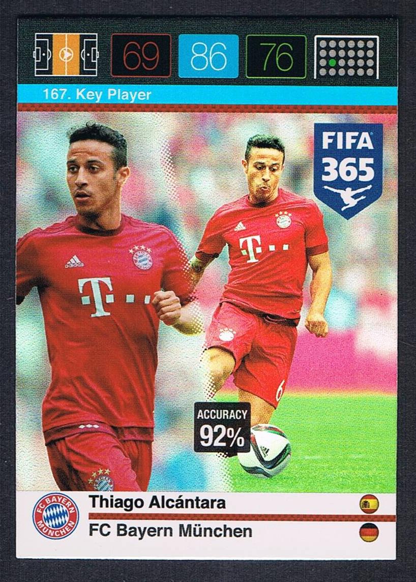 THIAGO ALCÁNTARA – KEY PLAYER, #167, FC BAYERN MÜNCHEN