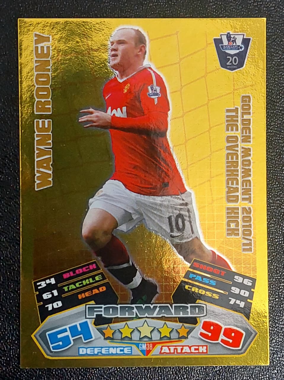 WAYNE ROONEY – GOLDEN MOMENT, GM38, MANCHESTER UNITED