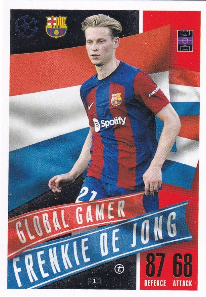 FRENKIE DE JONG – Global Gamer, No. 233, FC Barcelona