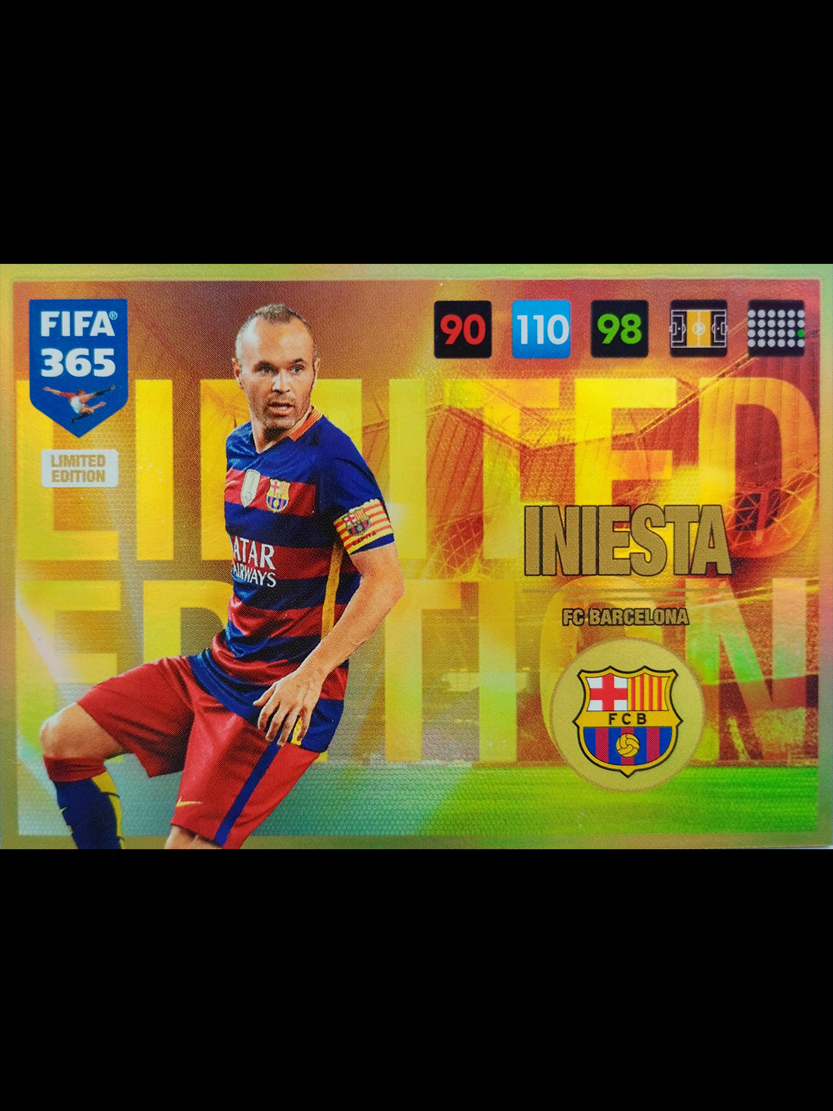 ANDRES INIESTA- Limited Edition, Barcelona