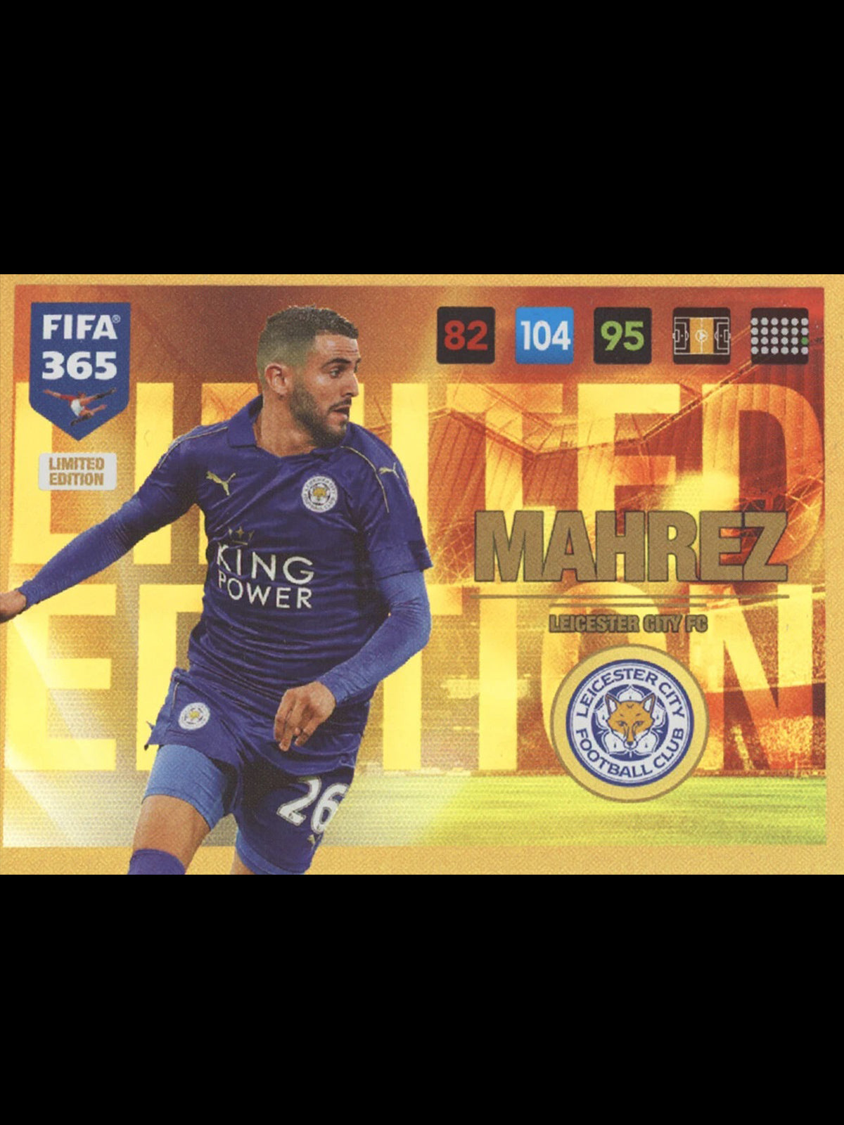 RIYAD MAHREZ - Limited Edition, Leicester City