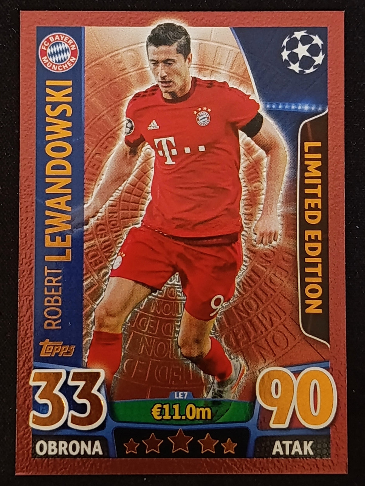 ROBERT LEWANDOWSKI - LIMITED EDITION, LE7, BAYERN MUNICH
