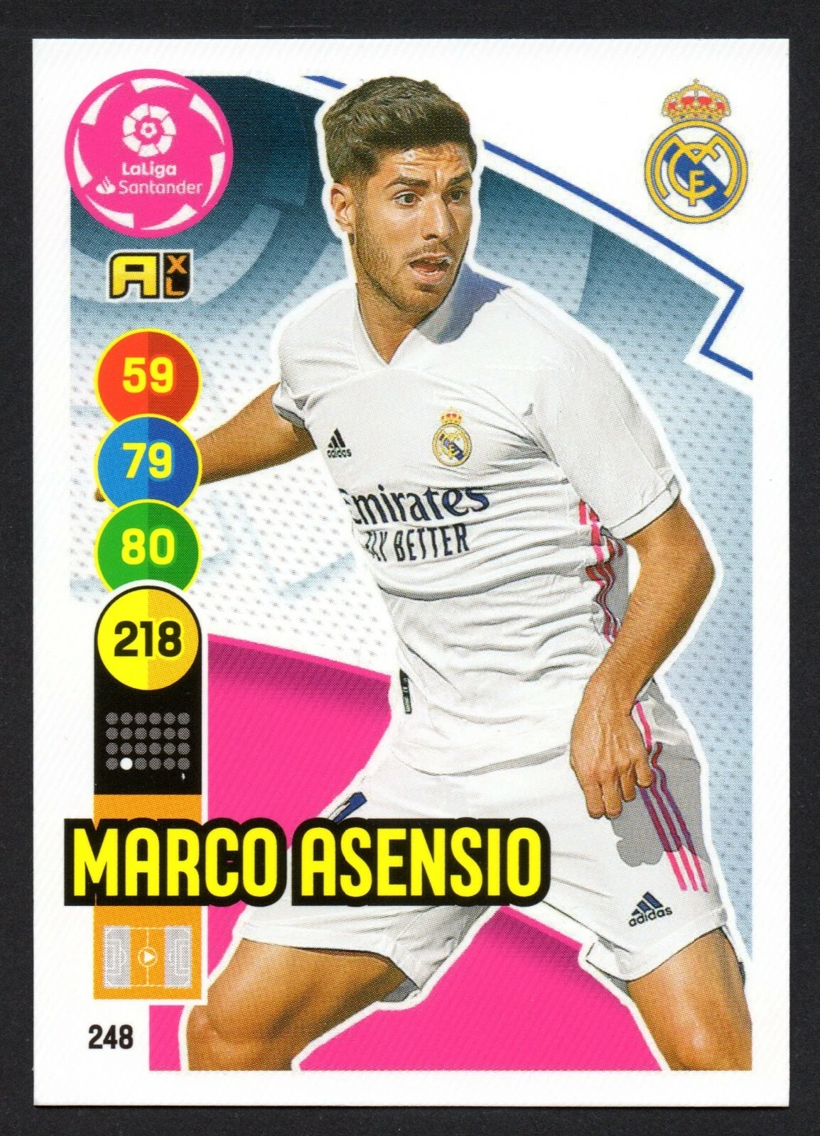 ASENCIO #248 REAL MADRID - CALMA