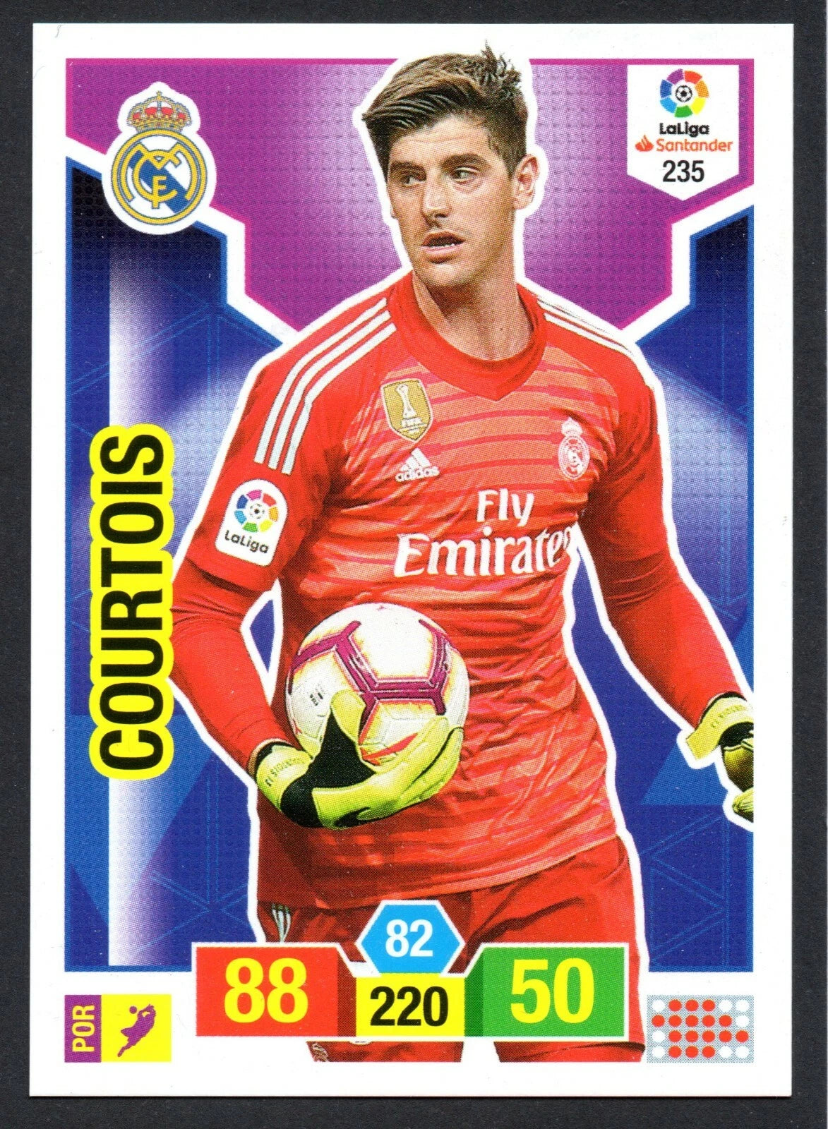 COURTOIS #235 REAL MADRID - CALMA