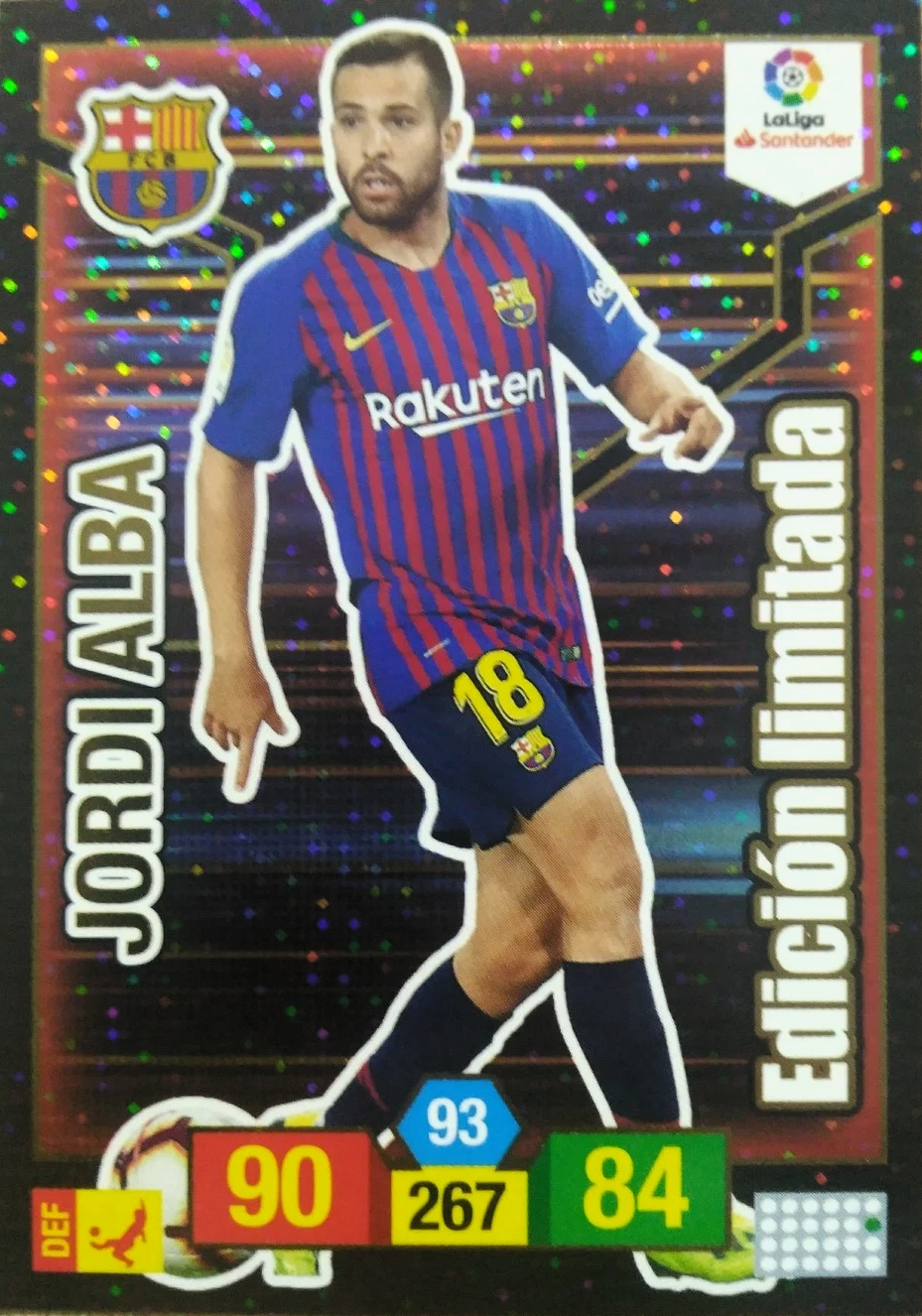 JORDI ALBA #93 FC BARCELONA - CALMA