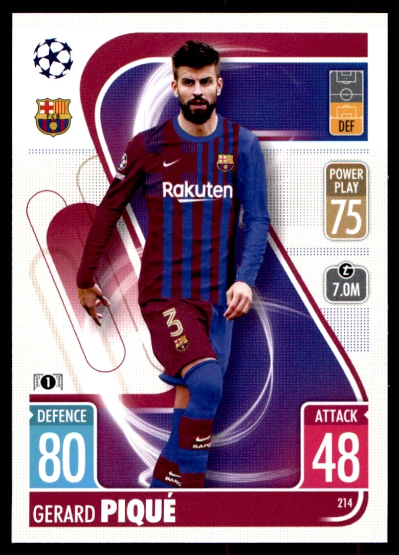 GERARD PIQUE #214 FC BARCELONA - CALMA