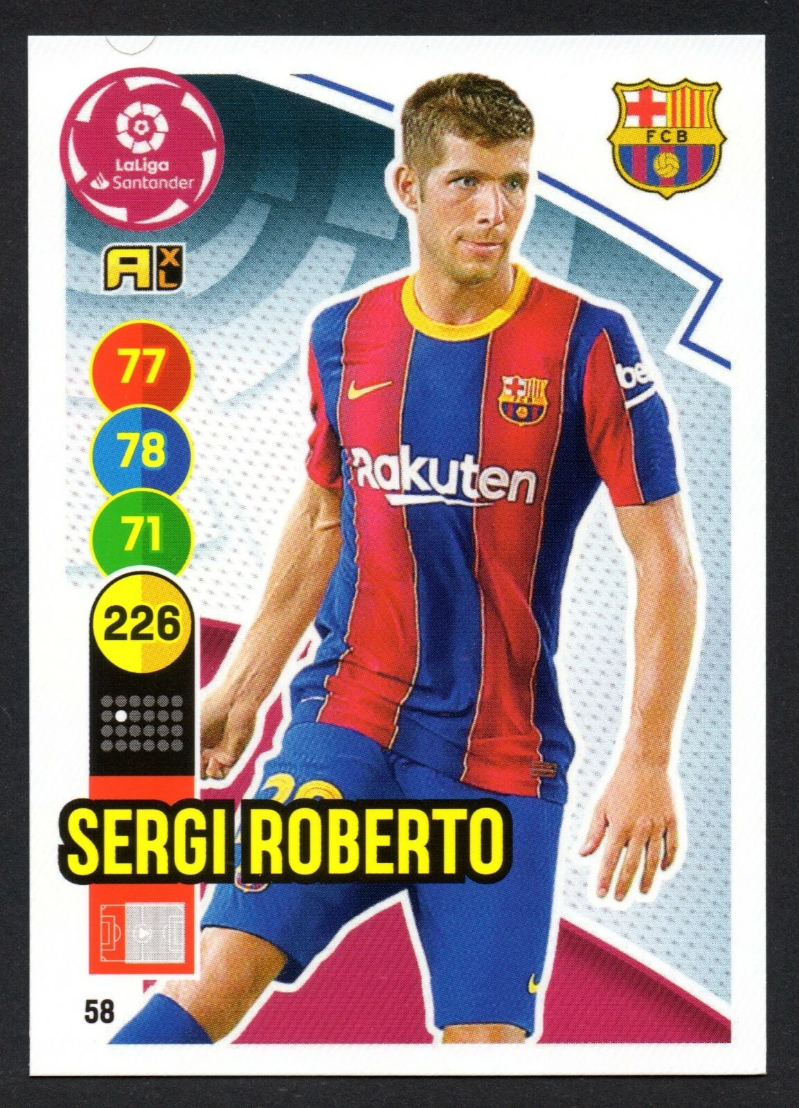 SERGI ROBERTO #58 FC BARCELONA - CALMA