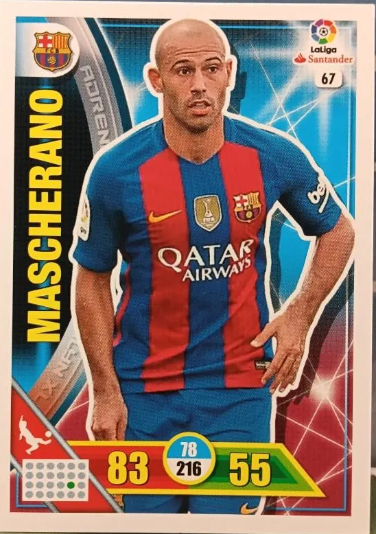 MASCHERANO #67 FC BARCELONA - CALMA