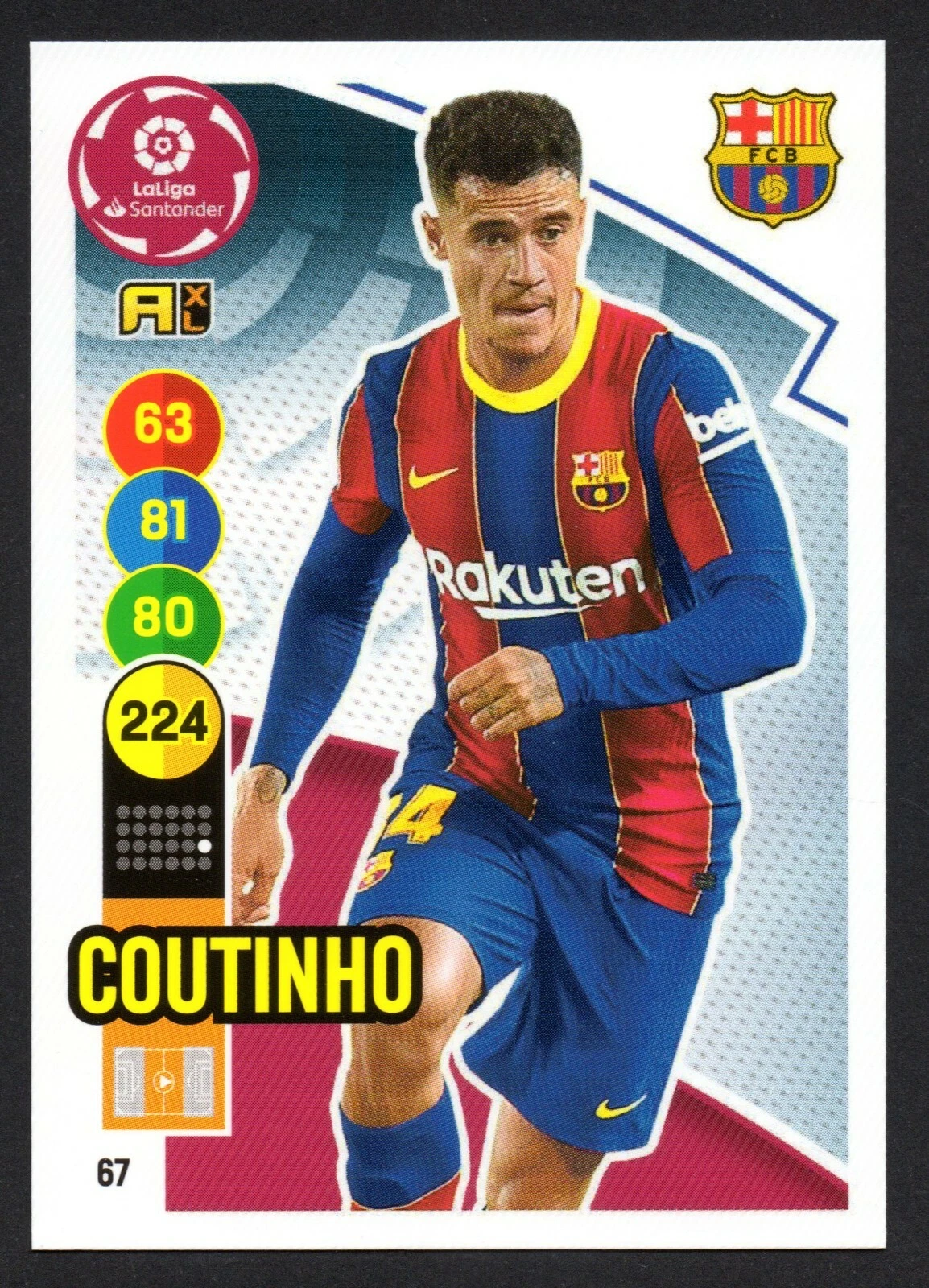 COUTINHO #67 FC BARCELONA - CALMA