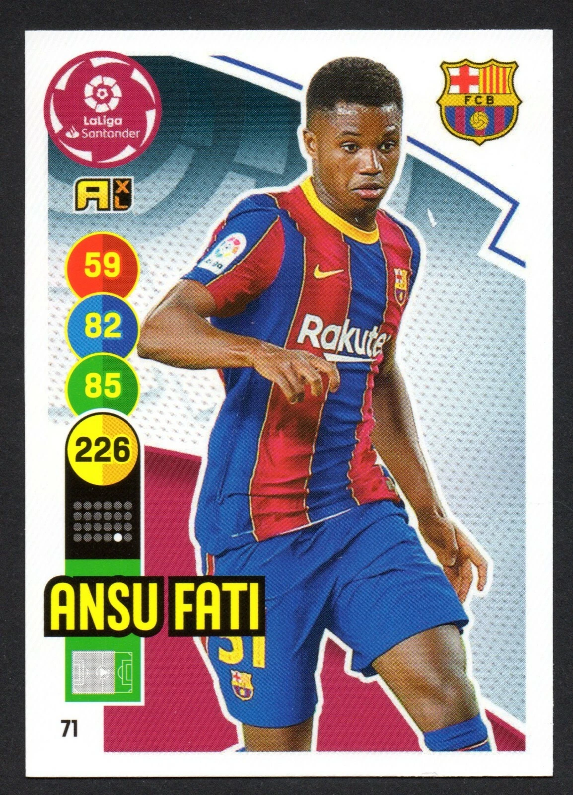 ANSU FATI #71 FC BARCELONA - CALMA