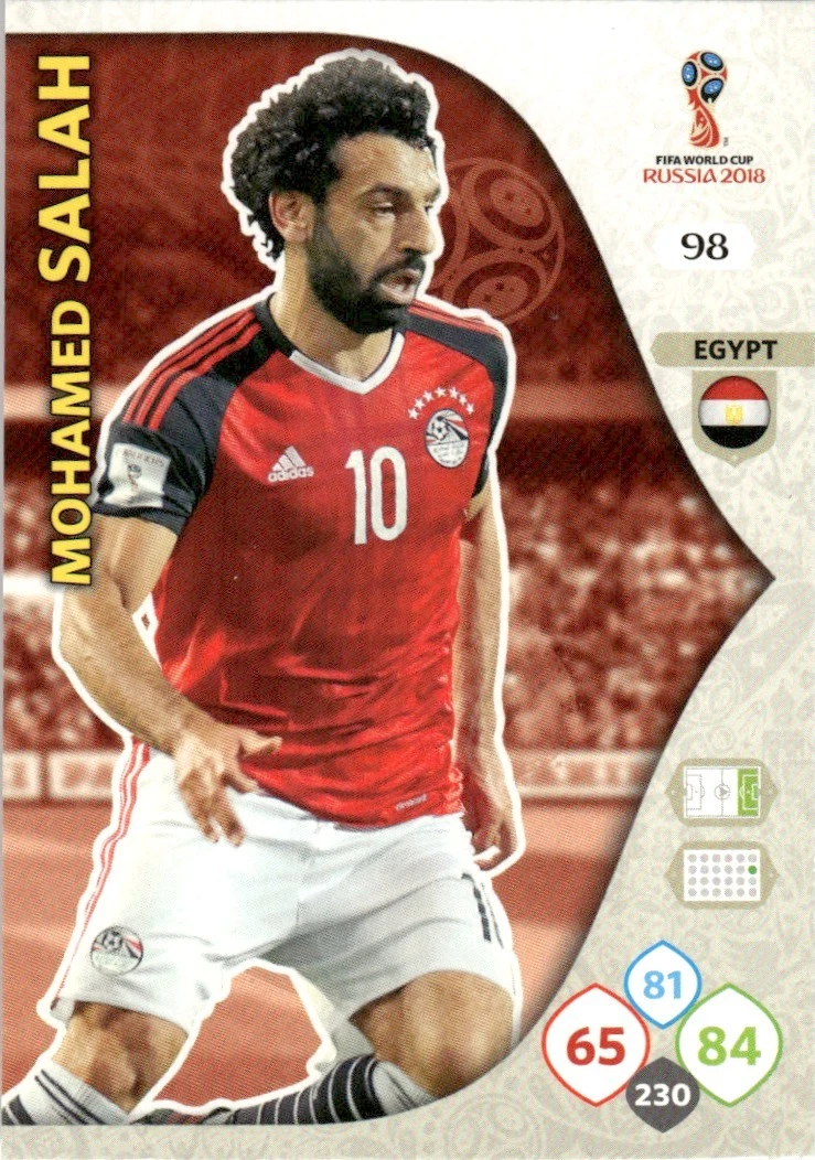 MOHAMED SALAH – BASE CARD, #98, EGYPT