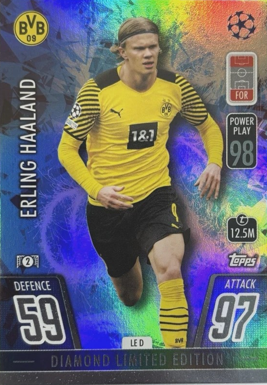 ERLING HAALAND – DIAMOND LIMITED EDITION, #LED, BORUSSIA DORTMUND