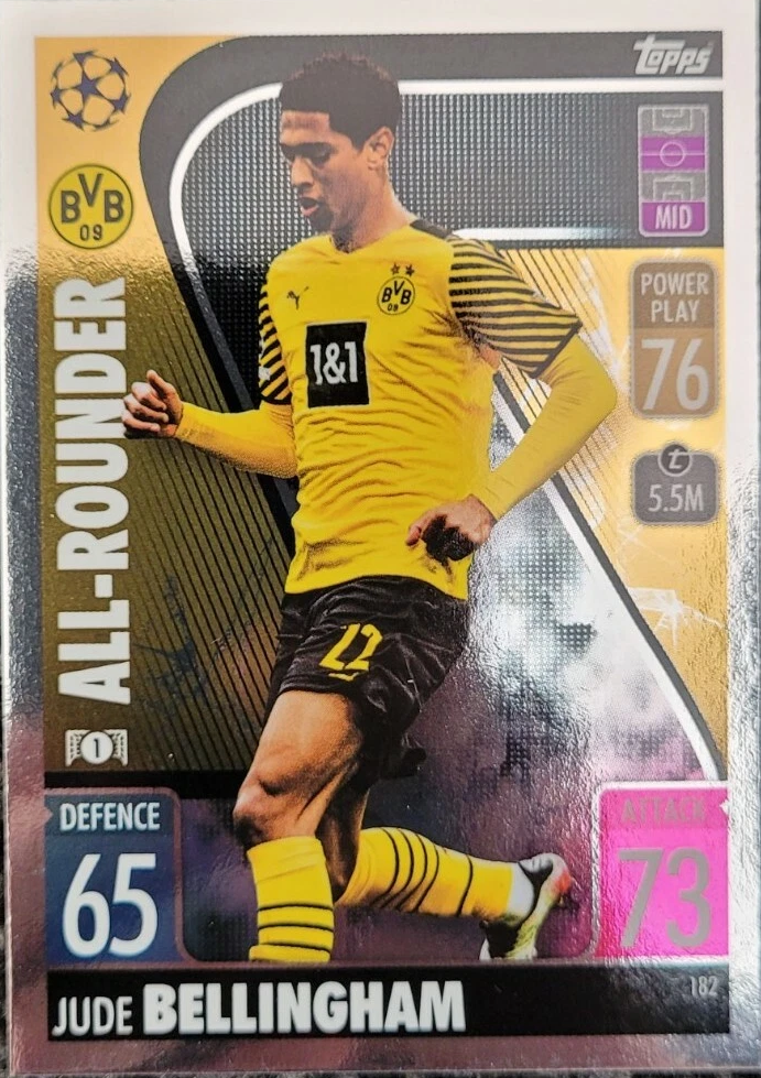 JUDE BELLINGHAM – ALL-ROUNDER, #182, BORUSSIA DORTMUND