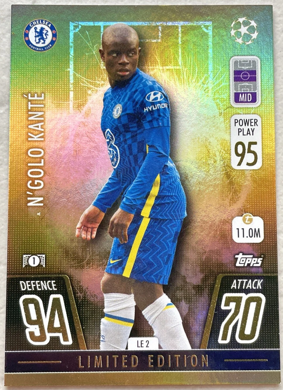 N’GOLO KANTÉ – LIMITED EDITION, #LE2, CHELSEA FC