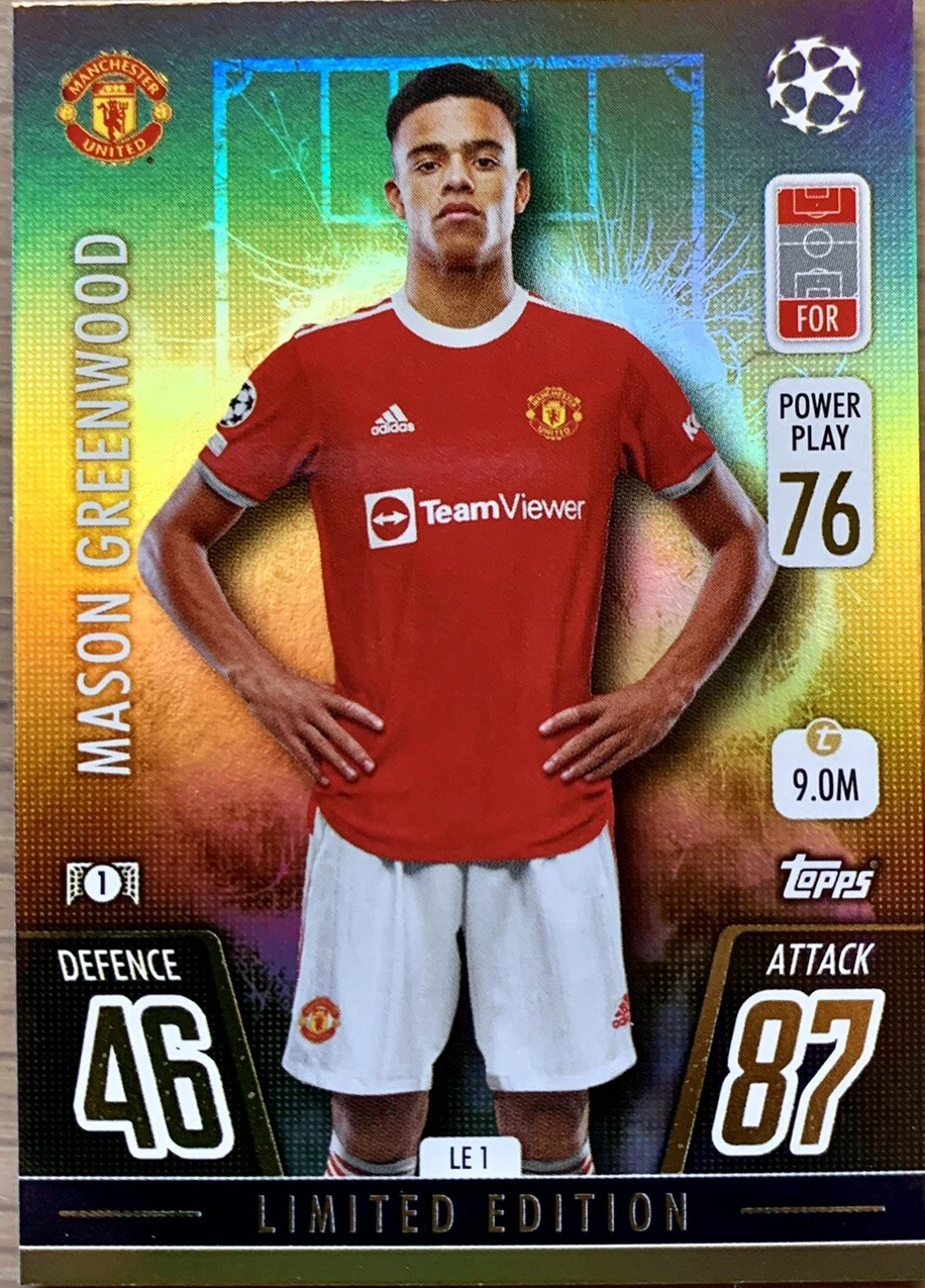 MASON GREENWOOD – LIMITED EDITION, #LE1, MANCHESTER UNITED