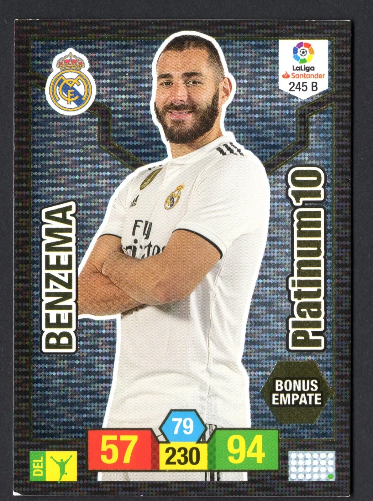 KARIM BENZEMA – PLATINUM 10, #245B, REAL MADRID