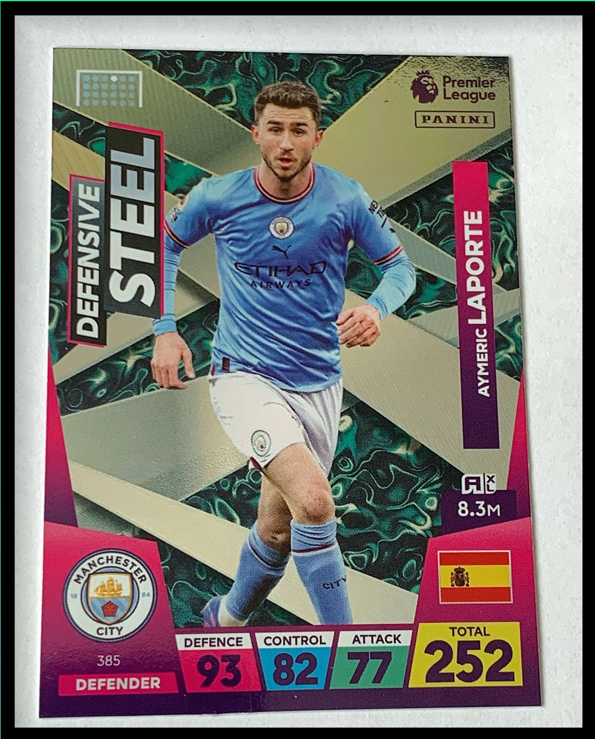 AYMERIC LAPORTE – DEFENSIVE STEEL, #385, MANCHESTER CITY