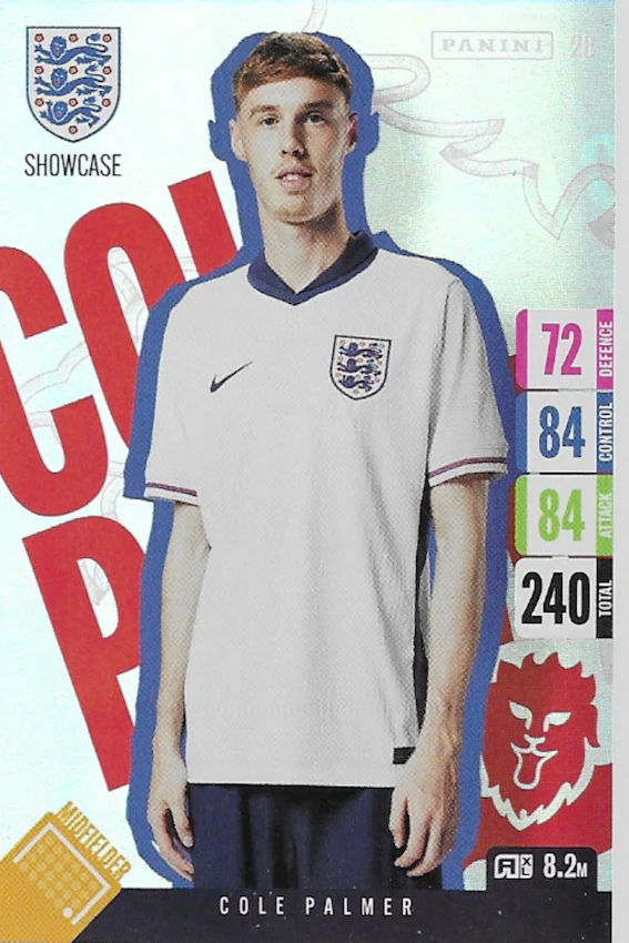 COLE PALMER – SHOWCASE, #20, ENGLAND