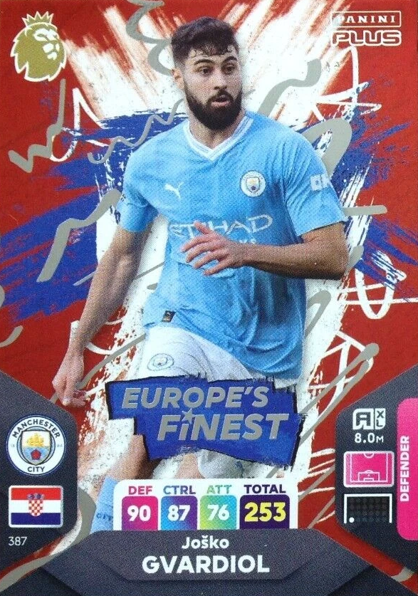 JOŠKO GVARDIOL – EUROPE’S FINEST, #387, MANCHESTER CITY