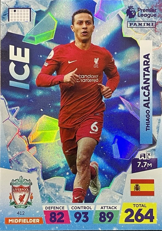 THIAGO ALCÂNTARA – ICE, #412, LIVERPOOL FC