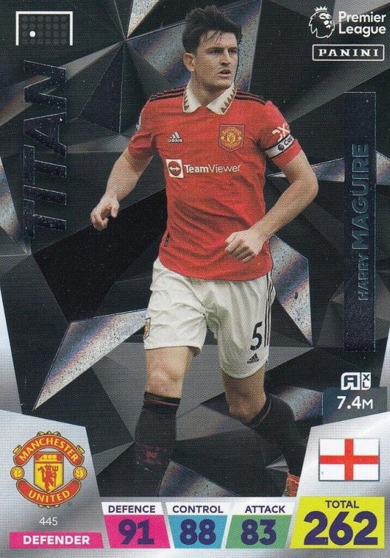 HARRY MAGUIRE – TITAN, #445, MANCHESTER UNITED