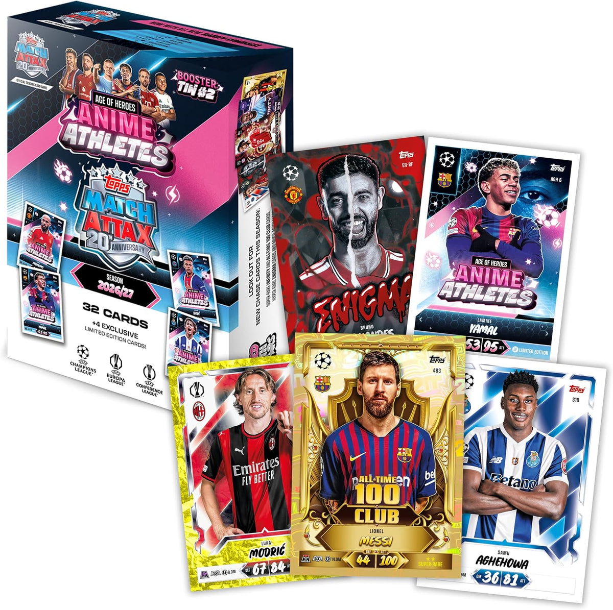 Topps Match Attax 2026/27 - Booster Tin Anime Athletes