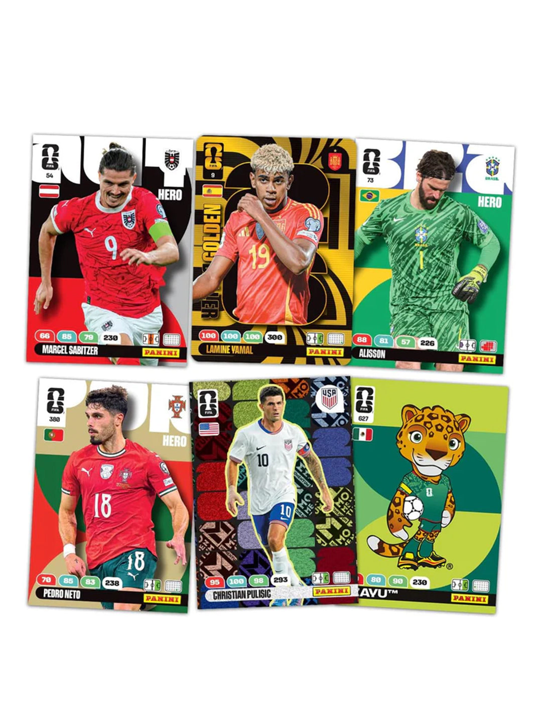 FIFA WORLD CUP 2026 Panini Adrenalyn XL - 8 Cards Pack