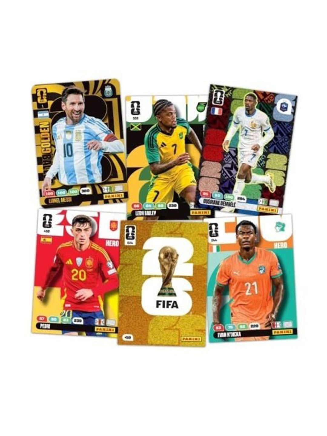 FIFA WORLD CUP 2026 Panini Adrenalyn XL - 8 Cards Pack