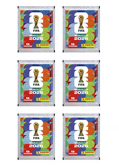 Panini FIFA World Cup 2026 Sticker Collection - Multi Pack of 6