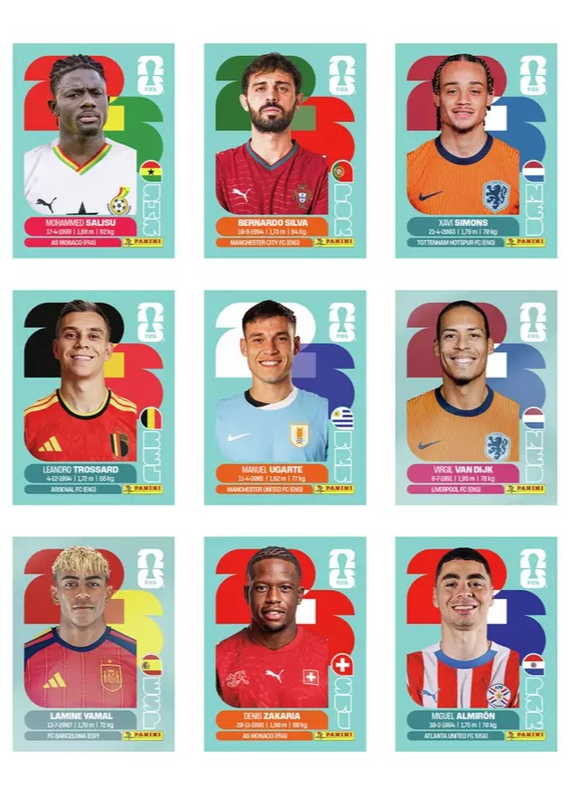 Panini FIFA World Cup 2026 Sticker Collection - Multi Pack of 6