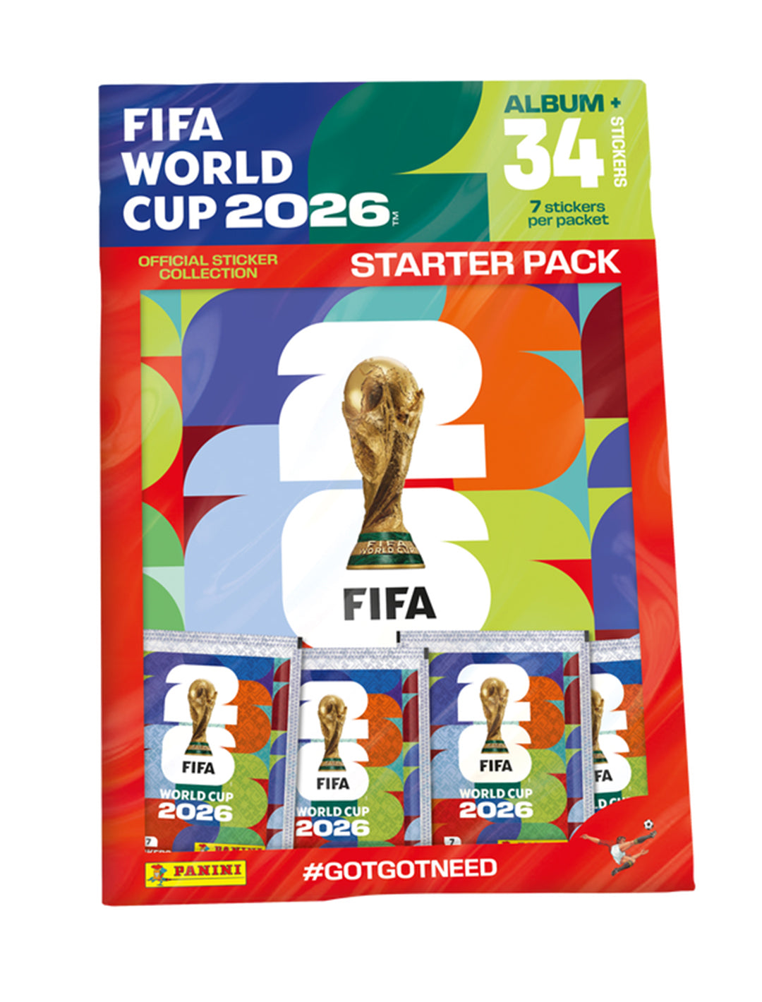 Panini FIFA World Cup 2026 Sticker Collection - Starter Pack