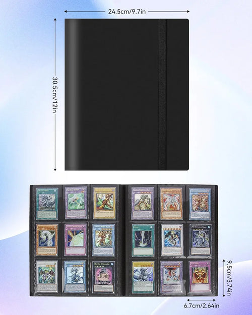9-Pocket Card Binder for Trading Cards