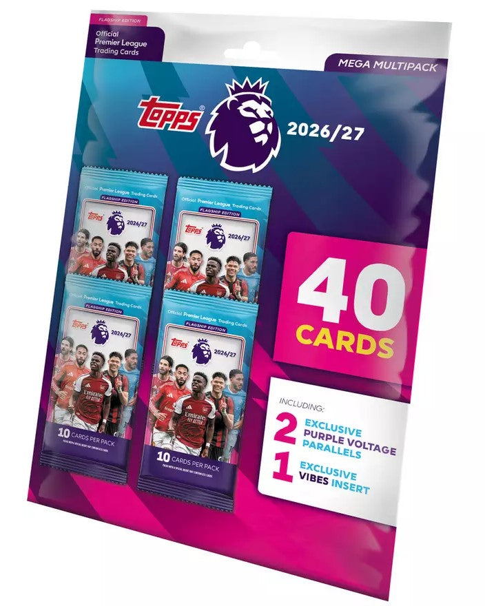 Topps Premier League 2026/2027 Flagship Edition - Mega Multipack